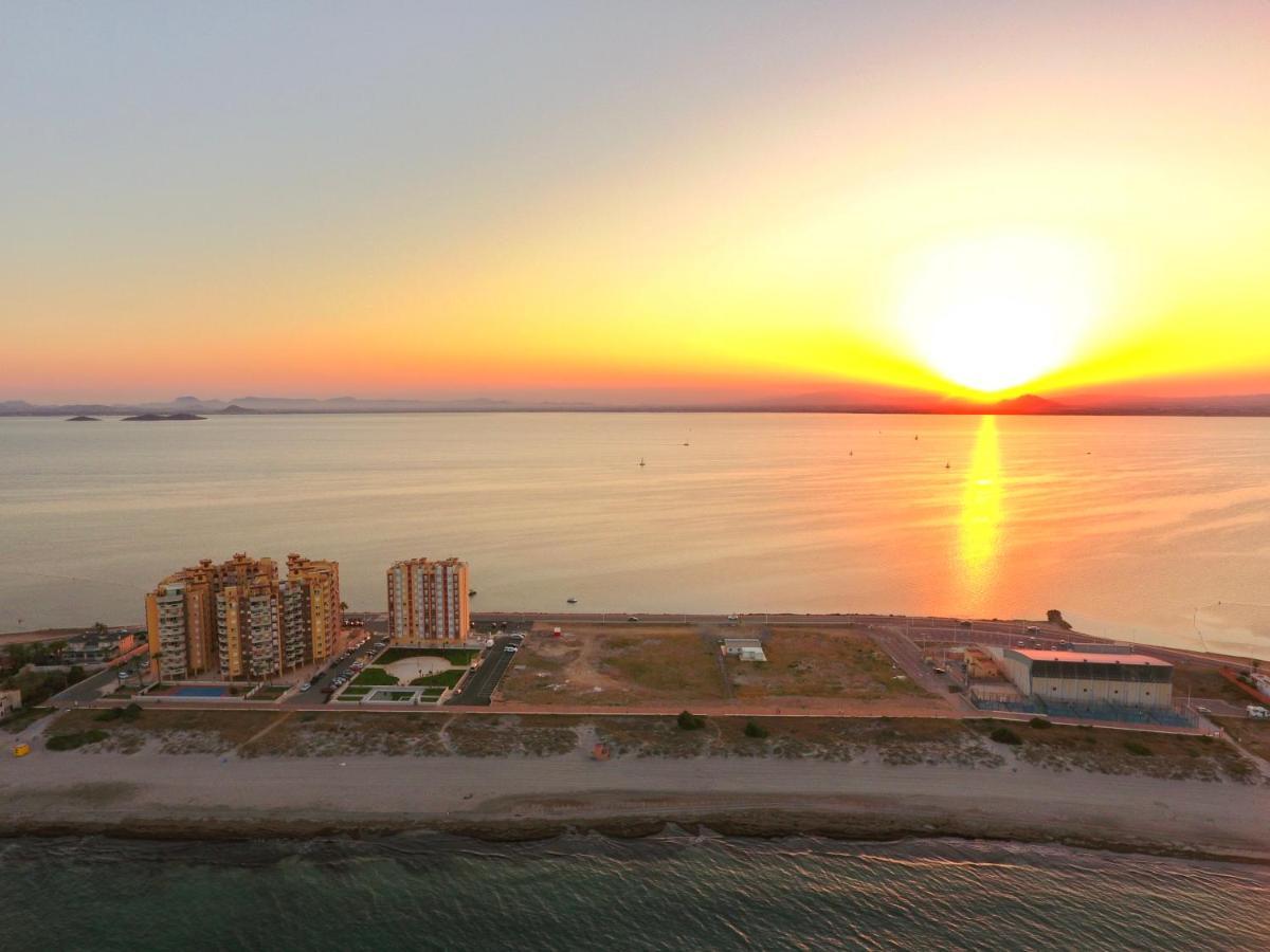 La Manga Principe Relax Ferienwohnung Am Strand Mit Exklusiver Ausstattung ロス・ナレホス エクステリア 写真